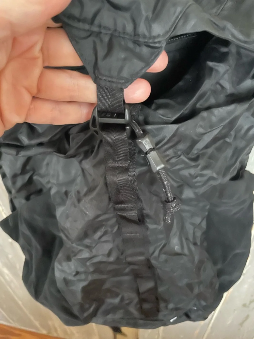 Patagonia Black Ultralight Packable 20L Backpack